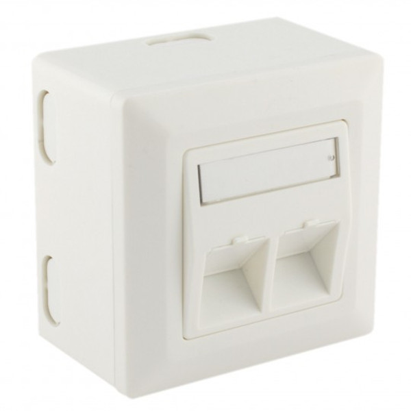 Ligawo 1019017 RJ-45 White socket-outlet