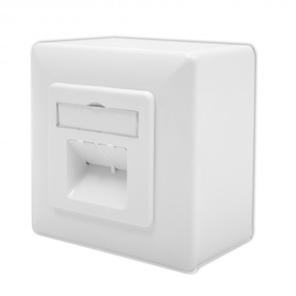 Ligawo 1019033 RJ-45 White socket-outlet