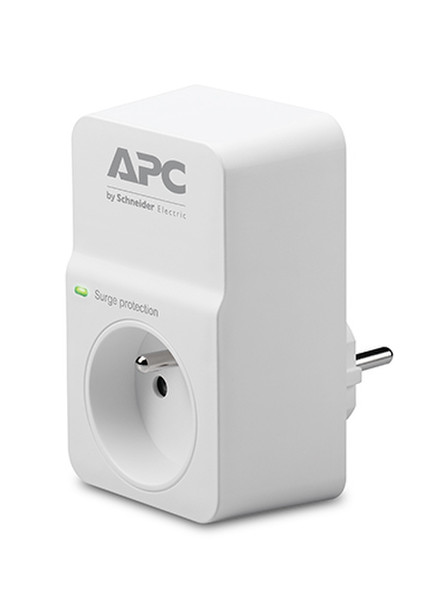 APC SurgeArrest 1 230V White surge protector