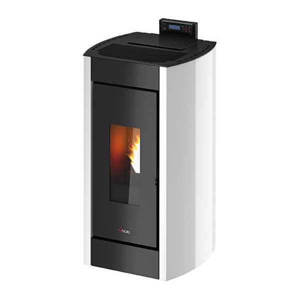 Cadel Kriss Electric,Pellet Black,White stove
