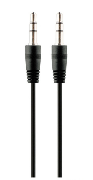 BeHello 3.5mm - 3.5mm 0.8m 0.8m 3.5mm 3.5mm Black audio cable