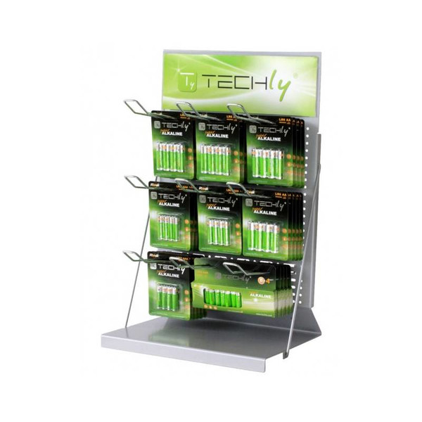 Techly Desk Exhibitor Stand for Batteries h. 50cm I-TLY-BATTERY1