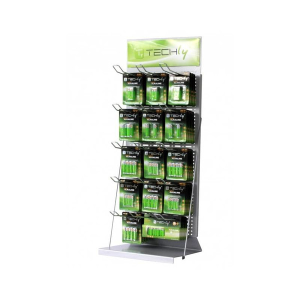 Techly Desk Exhibitor Stand for Batteries 80cm I-TLY-BATTERY2