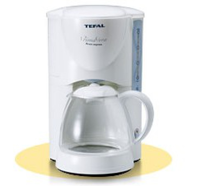 Tefal Primavera 8826 Drip coffee maker 1.25L 15cups White