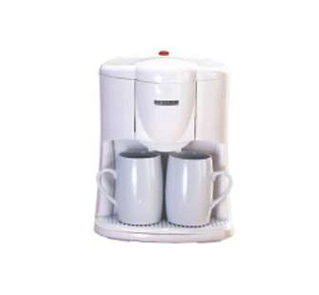 Severin KA 9213 freestanding Drip coffee maker 2cups White