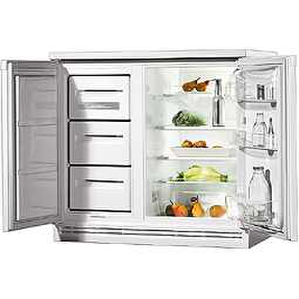 Zanussi ZRS21FA freestanding 180L White side-by-side refrigerator