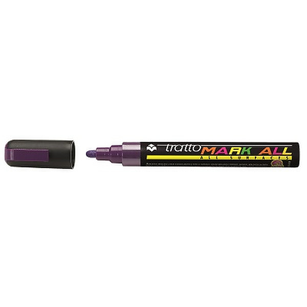 Tratto Mark All Фиолетовый 12шт перманентная маркер