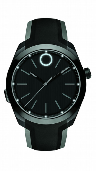 HP Movado Bold Motion Black/Silicone Strap Smartwatch