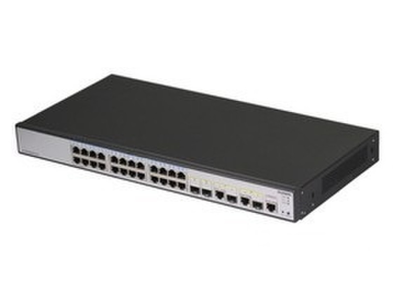Huawei S1720-28GFR-4TP Управляемый L3 Gigabit Ethernet (10/100/1000) 1U Черный