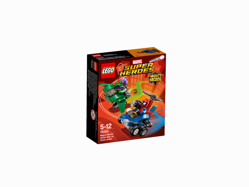 LEGO Marvel Super Heroes Mighty Micros: Spider-Man vs. Green Goblin 85Stück(e) Gebäudeset