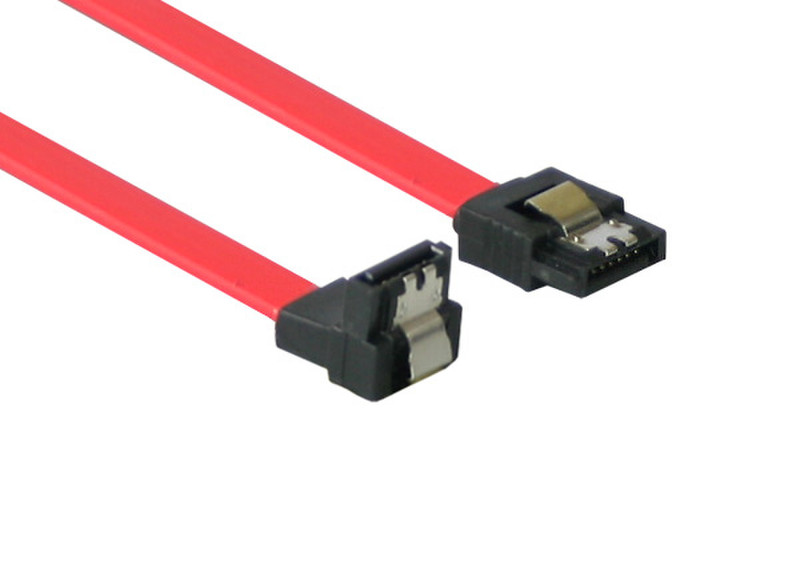 Alcasa 0.5m SATA 0.5m SATA SATA Black,Red SATA cable