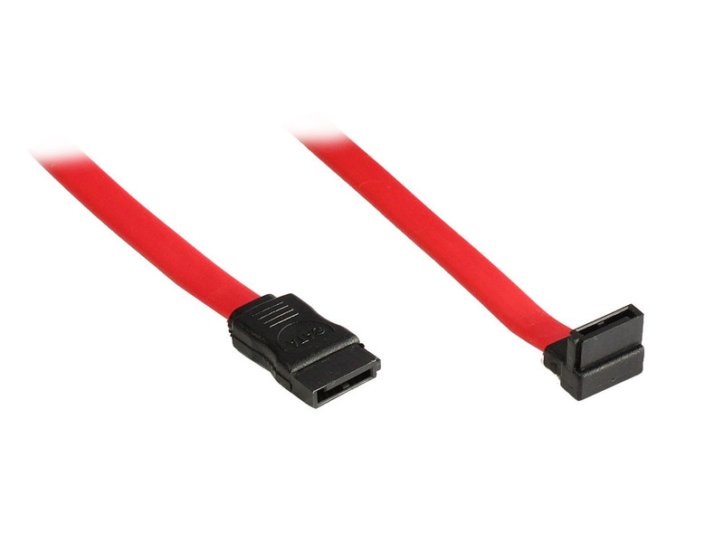 Alcasa 0.3m SATA 0.3м SATA SATA Черный, Красный кабель SATA