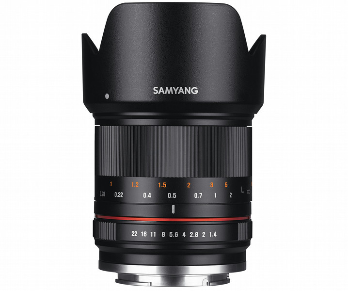 Samyang 21mm F1.4 ED AS UMC CS Беззеркальный цифровой фотоаппарат со сменными объективами Wide lens Черный