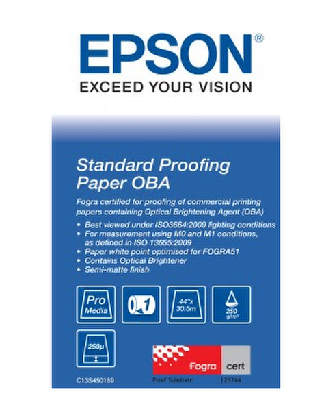 Epson C13S450189 крупноформатная бумага