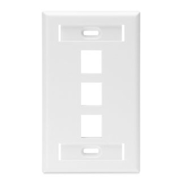 Accu-Tech 42080-3WS White switch plate/outlet cover