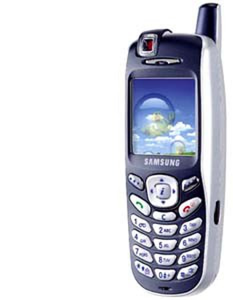 Samsung X600 1.67Zoll 80g Silber, Blau Handy