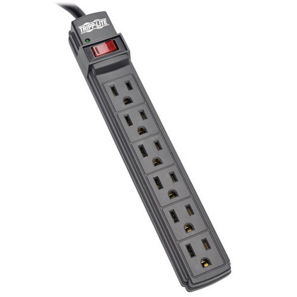 Tripp Lite Power It! 6AC outlet(s) 120V 1.83m Schwarz Spannungsschutz