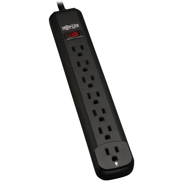 Tripp Lite Power It! 7AC outlet(s) 120V 7.62m Black surge protector