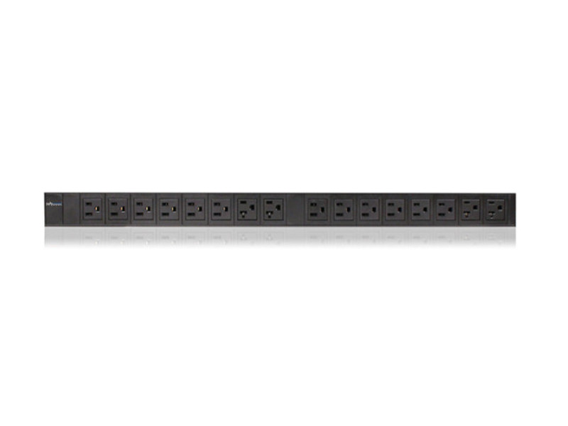 iStarUSA CP-PD016-20 16розетка(и) Черный распределительный щит питания