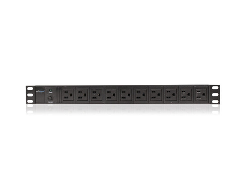 iStarUSA CP-PD110 10AC outlet(s) Black power distribution unit (PDU)