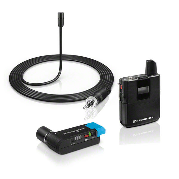 Sennheiser AVX-ME2 SET-3-EU Digital camcorder microphone Wireless Black