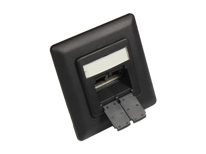 Alcasa GC-N0052S RJ-45 Black socket-outlet