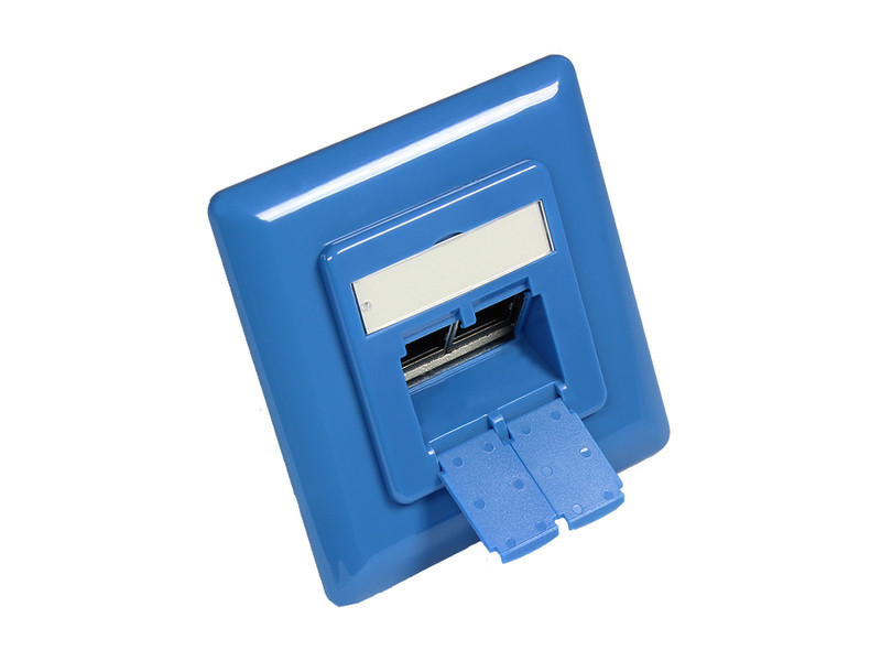 Alcasa GC-N0052B RJ-45 Blue socket-outlet