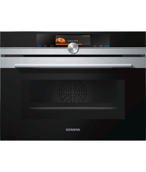 Siemens CM678G4S1 Electric oven 45l 1000W Schwarz Backofen