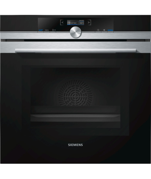 Siemens HM633GBS1S Electric oven 67л Черный, Нержавеющая сталь