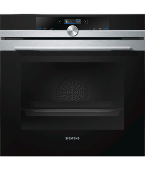 Siemens HB672GCS1S Electric oven 71л A+ Черный, Нержавеющая сталь