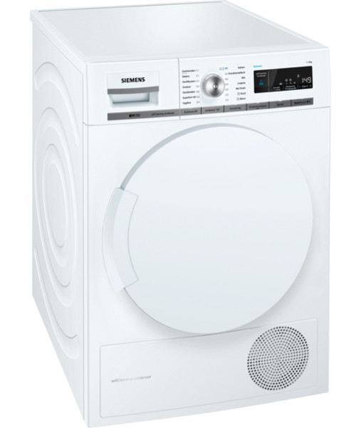 Siemens WT44W562NL freestanding Front-load 9kg A++ White tumble dryer