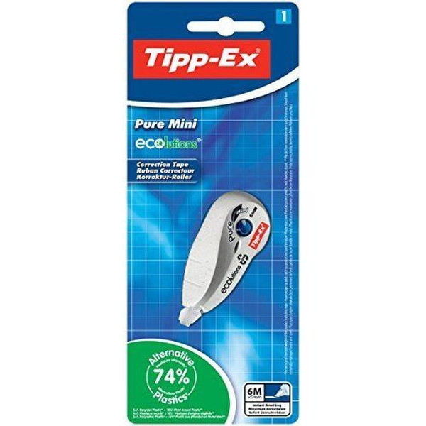 TIPP-EX 3086123340077 6м Белый 1шт корректирующая лента