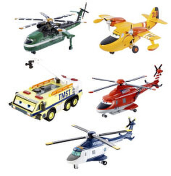 Mattel Avión Equipo Rescate con Sonido Aviones 