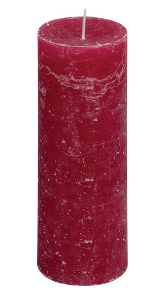 Spaas Candles 0633204.591 Round Red 1pc(s) wax candle