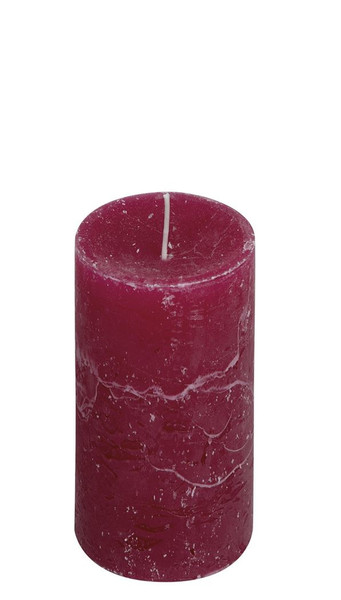 Spaas Candles 0633227.591 Rund Rot 1Stück(e) Wachskerze