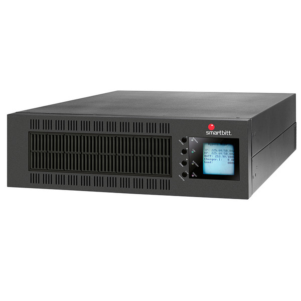 Smartbitt RT 1KVA Double-conversion (Online) 1000VA Compact Black uninterruptible power supply (UPS)