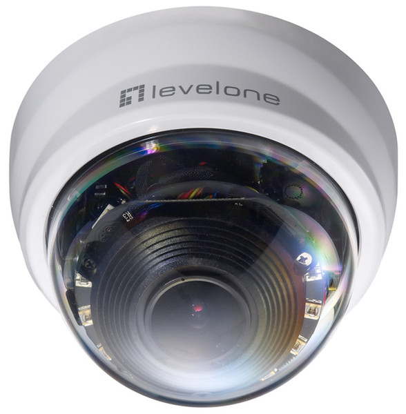 Digital Data Communications FCS-4301 IP security camera В помещении и на открытом воздухе Dome Белый камера видеонаблюдения