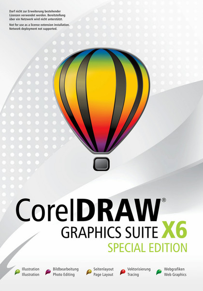 Corel DRAW Graphics Suite X6 Special Edition