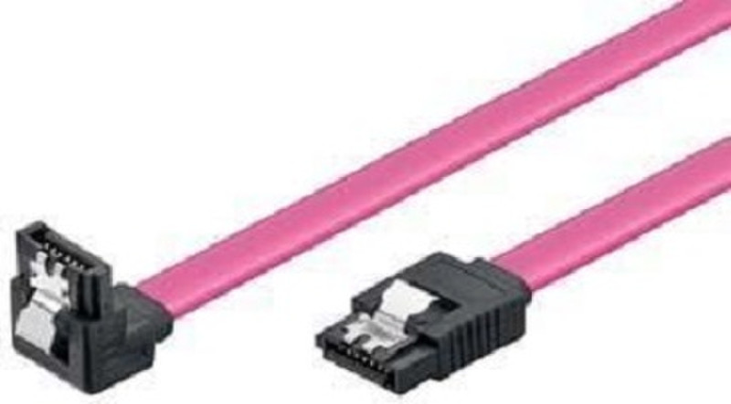 GR-Kabel SATA/SATA, 0.5 m 0.5m SATA II 7-pin SATA II 7-pin Pink SATA cable