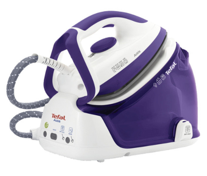 Tefal GV6340 1.2L Ceramic soleplate Violet steam ironing station