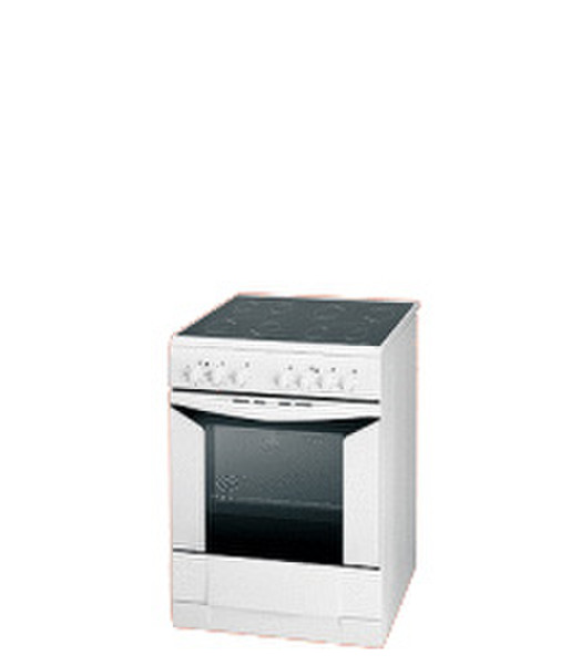 Indesit K6C51WR gas/elektro fornuis white Eingebaut Gaskochfeld Weiß