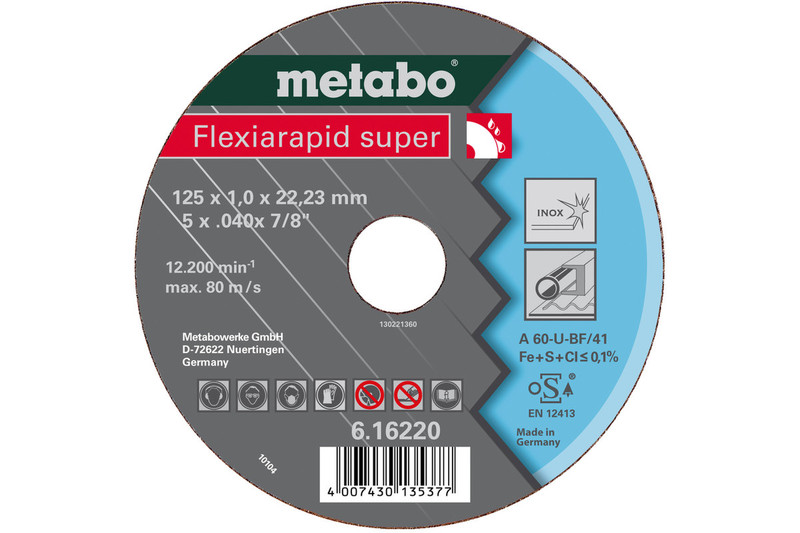 Metabo 616220000 circular saw blade