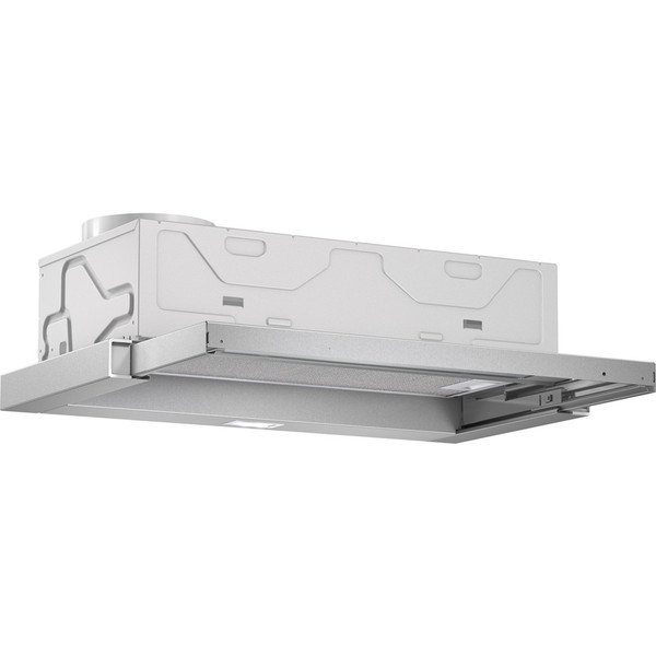 Bosch DFL063W51 Semi built-in (pull out) 340m³/h B Silver cooker hood