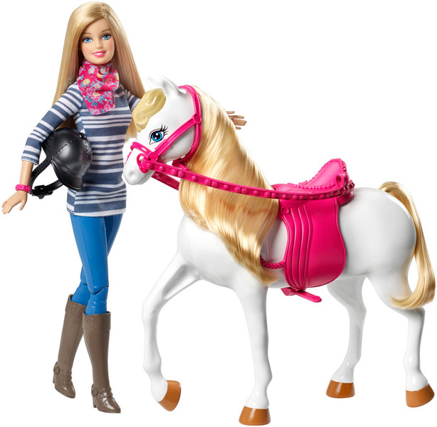 Mattel Barbie Doll and Horse Разноцветный кукла