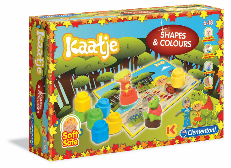 Clementoni Clemmy Baby Shapes & Colour Kaatje Lernspielzeug