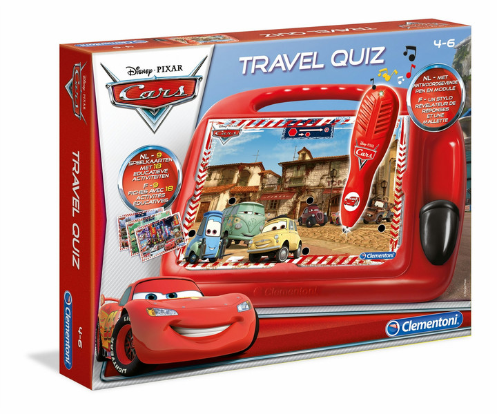 Clementoni Travel Quiz Cars learning toy