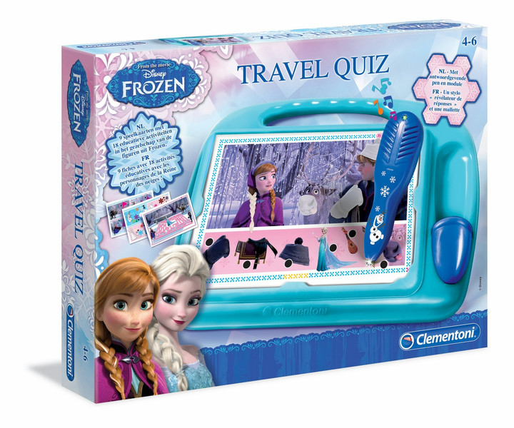 Clementoni Travel Quiz Frozen learning toy