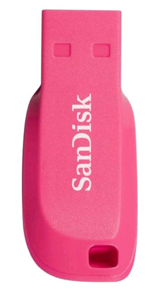 Sandisk Cruzer Blade 16GB 16ГБ USB 2.0 Type-A Розовый USB флеш накопитель
