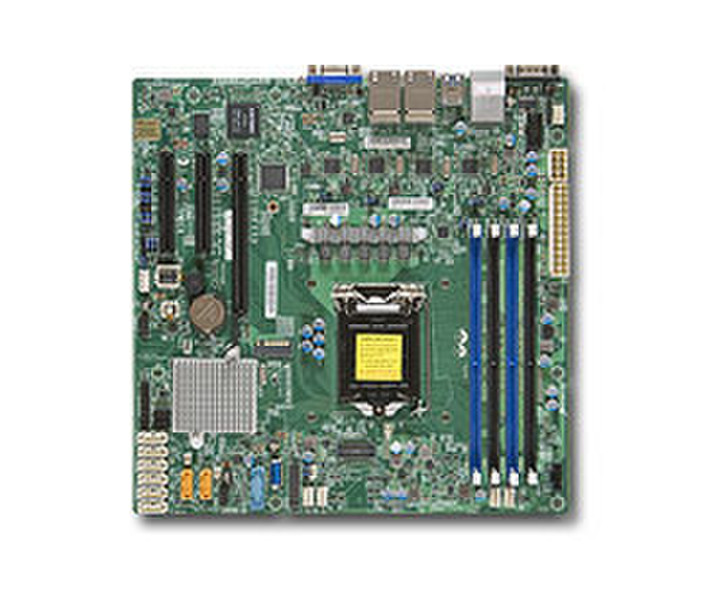 Supermicro X11SSH-LN4F Intel C236 Socket H4 (LGA 1151) Микро ATX материнская плата для сервера/рабочей станции