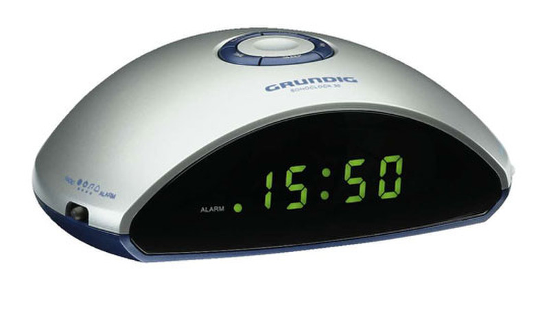 Grundig Sonoclock 30 Часы Цифровой Хром радиоприемник